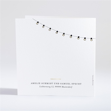 Hochzeitseinladung liebespaar - Vue 4