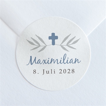 Aufkleber Taufe foto mosaik