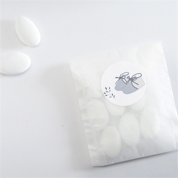 Sticker Geburt meine kleinen schuhe - Vue 4