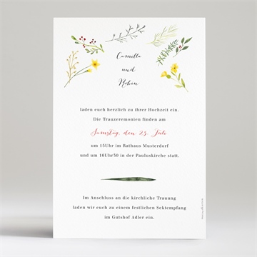 Hochzeitseinladung frühlingsgefühle - Vue 2