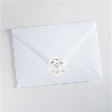 Sticker Geburt schöne deko - vue 3