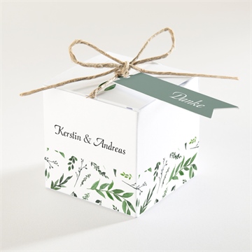 Geschenkbox Hochzeit blätterband