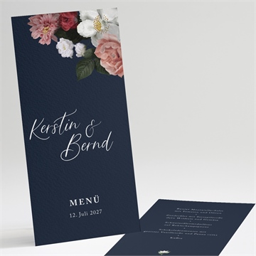 Menükarte Hochzeit ref. N221137