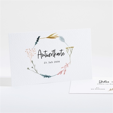 Antwortkarte Hochzeit ref. N161146