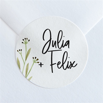 Aufkleber Hochzeit ref. N36098