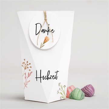 Geschenkbox Hochzeit landkunst - schachtel