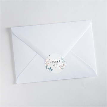 Sticker Geburt blätterrahmen - vue 3