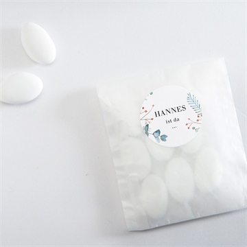 Sticker Geburt blätterrahmen - vue 4