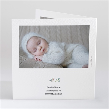 Geburtskarte tieralphabet - vue 3