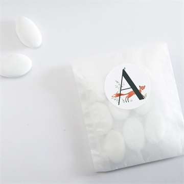 Sticker Geburt tieralphabet - vue 4