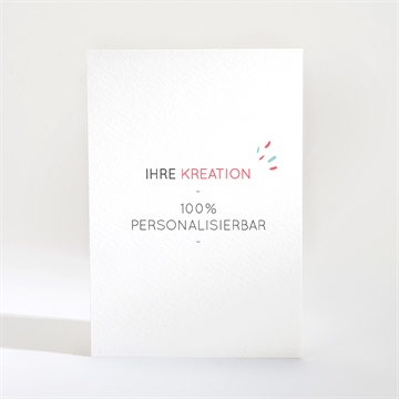 Save the Date Karte blanco - 9,5x13,8cm (n21041)