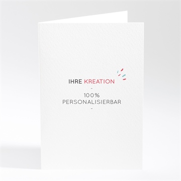 Menükarte Taufe blanco - 10x14,5cm (n401824)