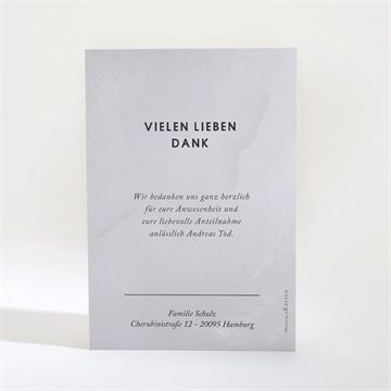 Trauerdanksagung abschied - Vue 2