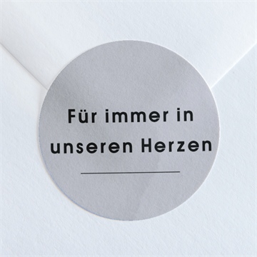 Aufkleber Trauer ref. N360213