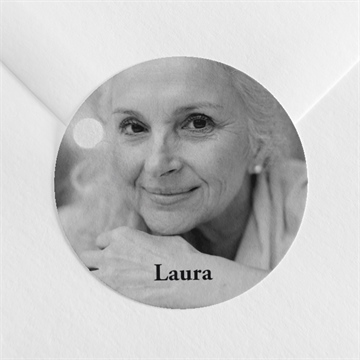 Aufkleber Trauer zärtlich