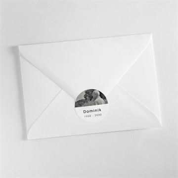 Aufkleber Trauer fotoauswahl - vue 3