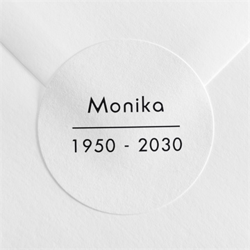 Aufkleber Trauer ref. N360306