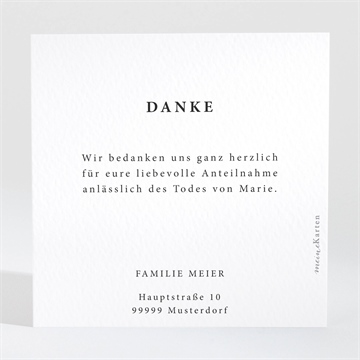 Trauerdanksagung trauerkrone - Vue 2