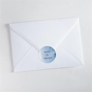 Aufkleber Trauer zarter aquarellgruß - vue 3