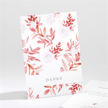 Trauerdanksagung rotes blumenbeet