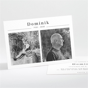 Trauerkarte ref. N111283