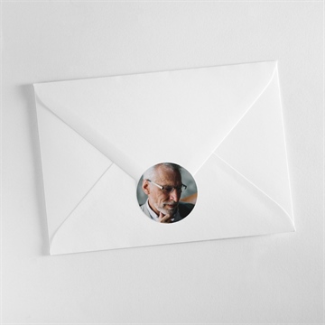 Aufkleber Trauer schönes portrait - vue 3