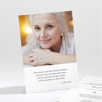 Trauerkarte ref. N211307