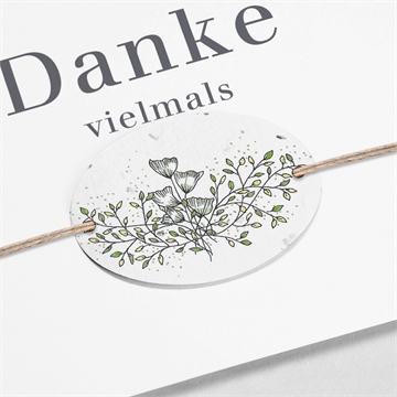 Trauerdanksagung memento - saatpapier - Vue 2