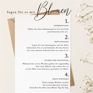 Trauerdanksagung andenken - saatpapier - vue 4