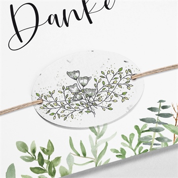 Trauerdanksagung memories - saatpapier - Vue 2