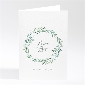 Menükarte Hochzeit ref. N401833