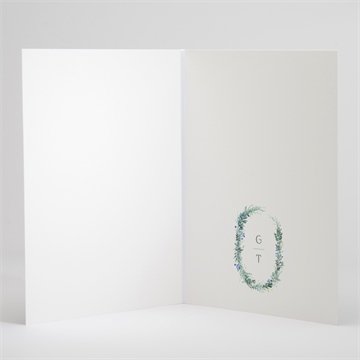 Kirchenheft Hochzeit aquarell poesie mit initiale - Vue 3