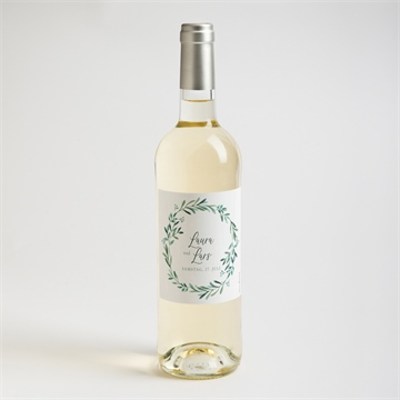 Flaschenetikett Hochzeit liebessamen - Vue 2