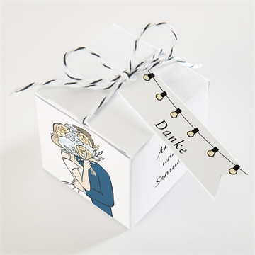 Geschenkbox Hochzeit liebespaar - Vue 3