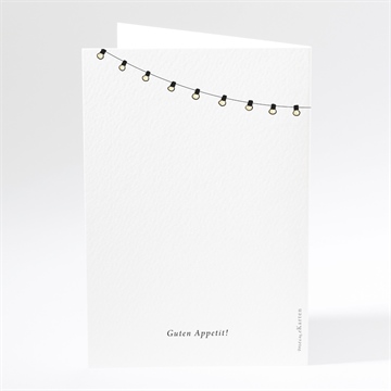 Menükarte Hochzeit liebespaar - Vue 3