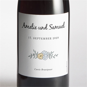 Flaschenetikett Hochzeit ref. N3001740