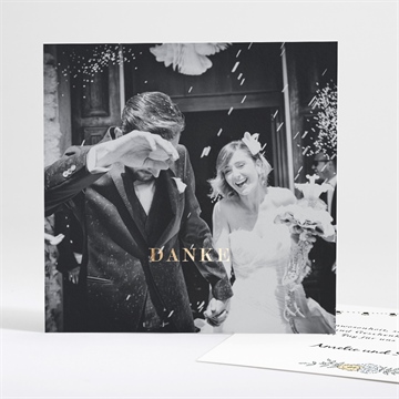 Dankeskarte Hochzeit ref. N351188