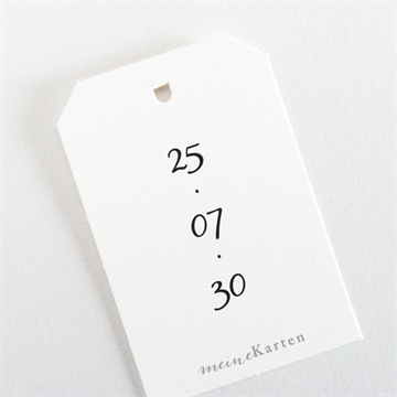 Geschenkanhänger Hochzeit feldblumenstrauß - Vue 3