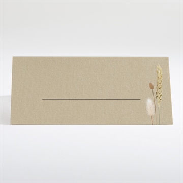 Tischkarte Hochzeit feldblumenstrauß - Vue 2