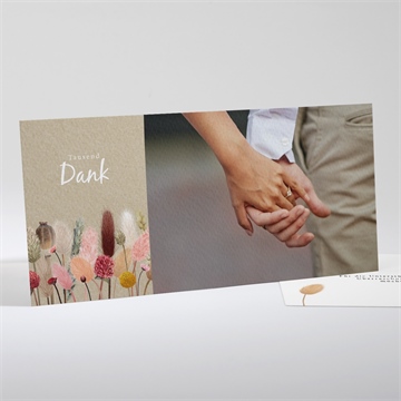 Dankeskarte Hochzeit ref. N131111