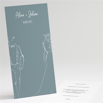 Menükarte Hochzeit ref. N221153