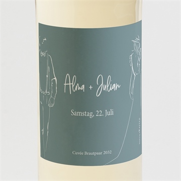Flaschenetikett Hochzeit ref. N3001697