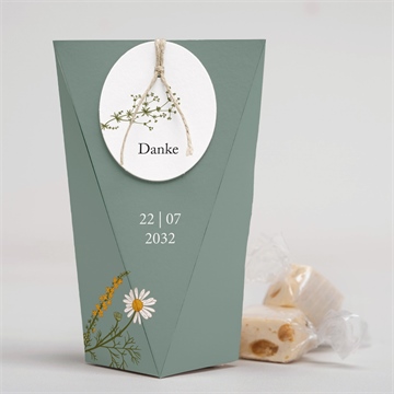 Geschenkbox Hochzeit gravur mit ländlichem motiv 2