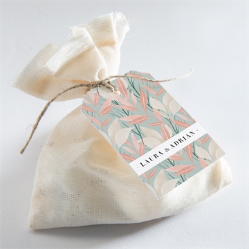 Geschenkanhänger Hochzeit blättersamen - Vue 2