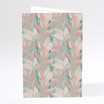 Menükarte Hochzeit blättersamen - Vue 3