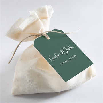 Geschenkanhänger Hochzeit samenliebe - Vue 2