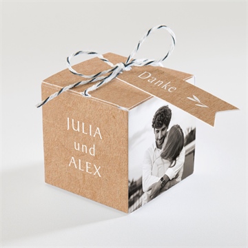 Geschenkbox Hochzeit boheme schick