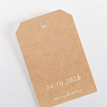 Geschenkanhänger Hochzeit boheme schick - vue 3