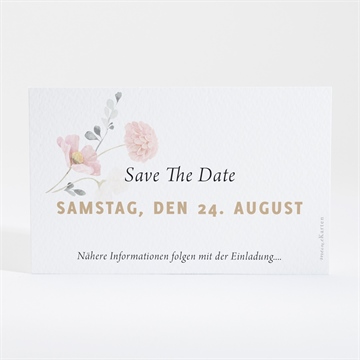 Save the Date Karte land und poesie - Vue 2