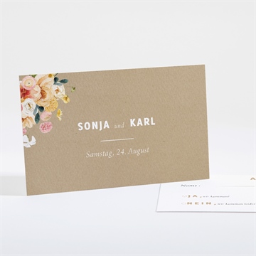 Antwortkarte Hochzeit ref. N161172